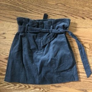 Brand New Corduroy Skirt with tie - w/ tags
